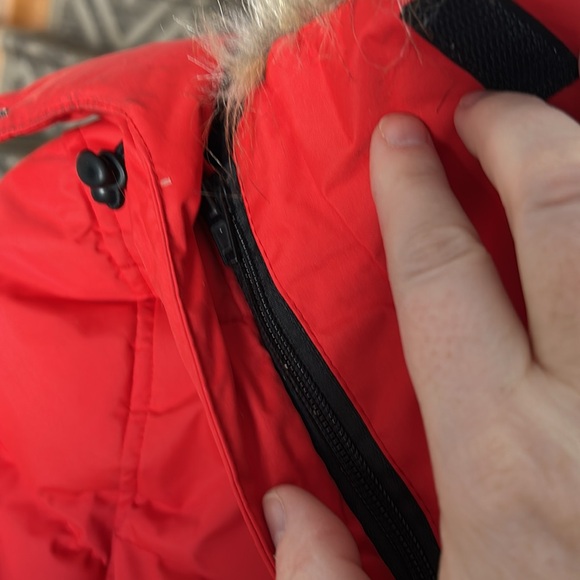 Noise winter jacket in red orange colour - Picture 9 of 11